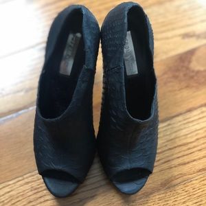 BCBG Peep Toe Booties - Size 5.5 - Sold
